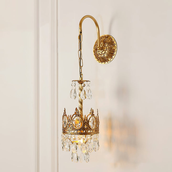 Crystal Crown Wall Light - Vakkerlight