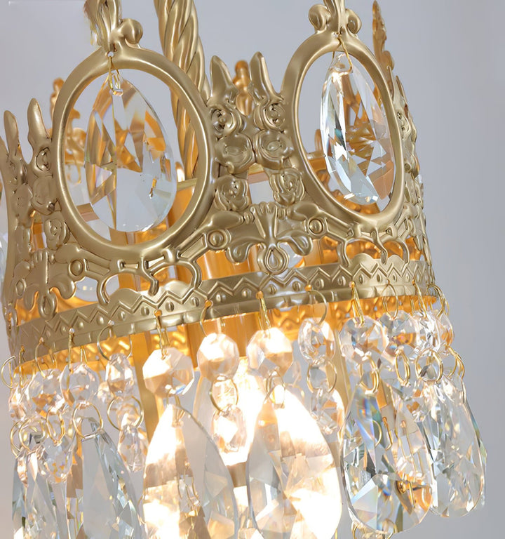 Crystal Crown Wall Light - Vakkerlight