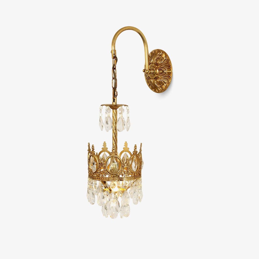 Crystal Crown Wall Light - Vakkerlight