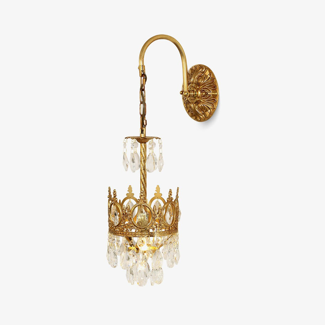 Crystal Crown Wall Light - Vakkerlight