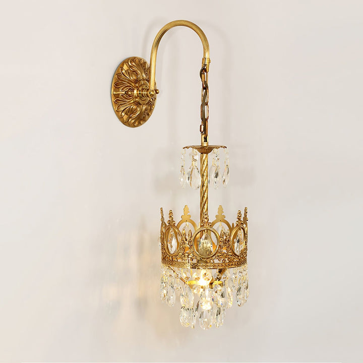 Crystal Crown Wall Light - Vakkerlight