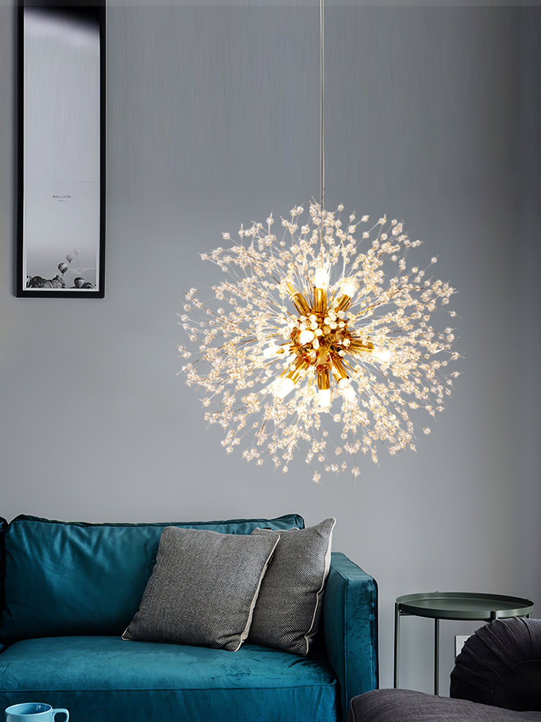 Crystal Dandelion Chandelier - Vakkerlight