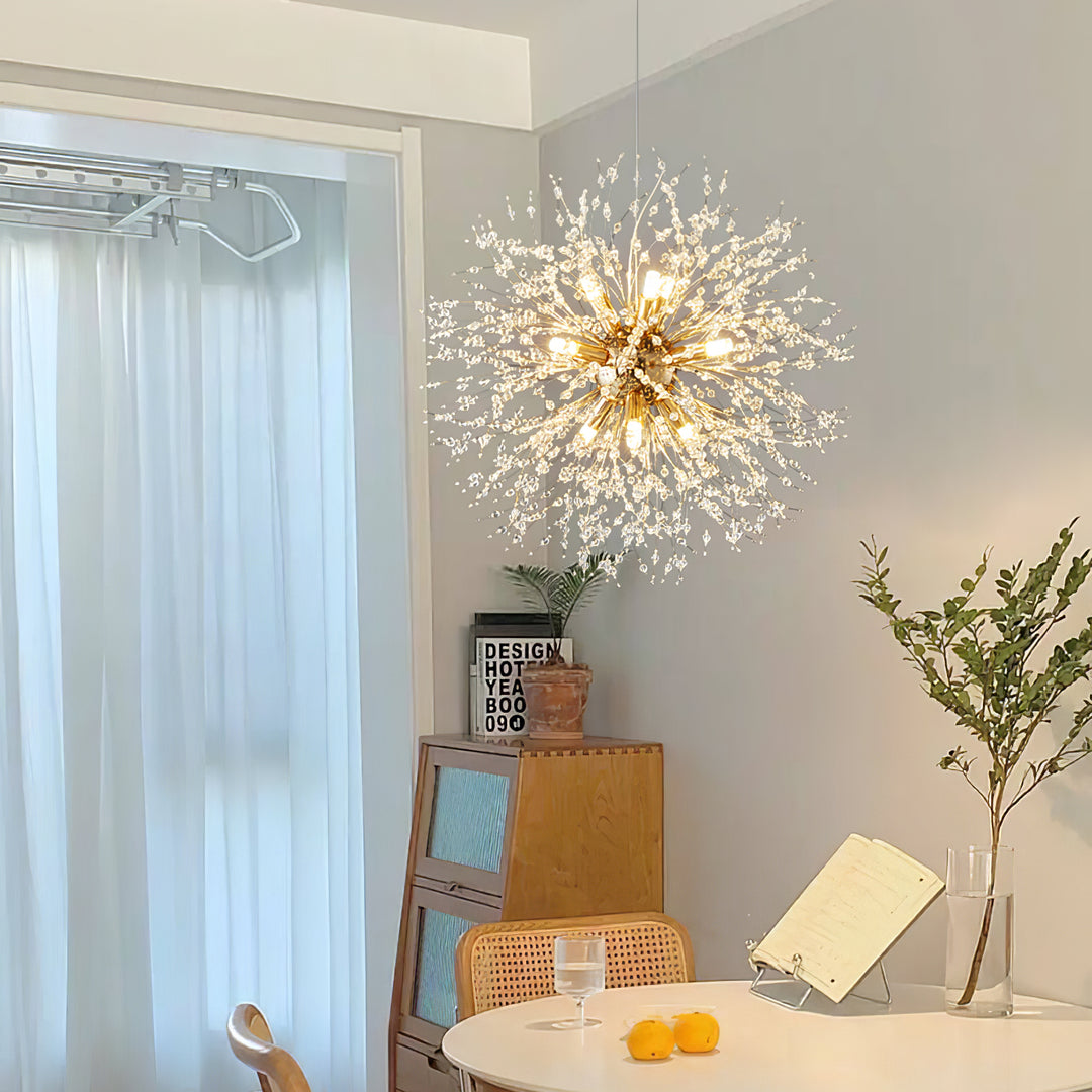 Crystal Dandelion Chandelier - Vakkerlight