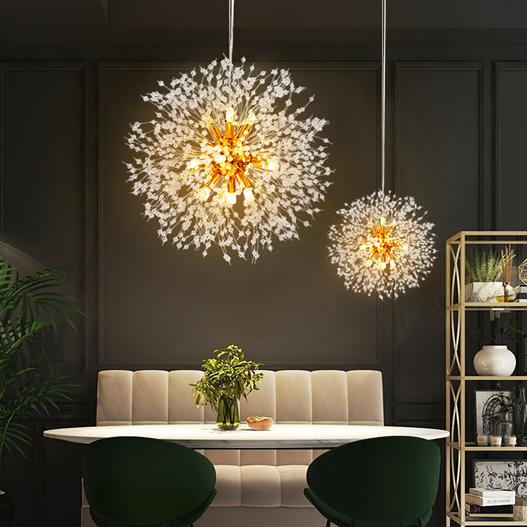 Crystal Dandelion Chandelier - Vakkerlight