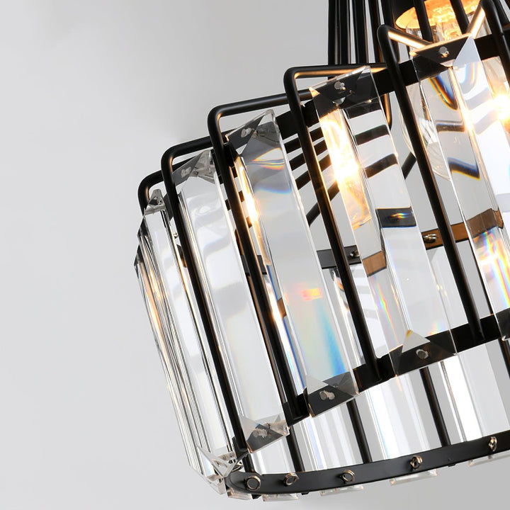 Crystal Drum Pendant Lamp - Vakkerlight