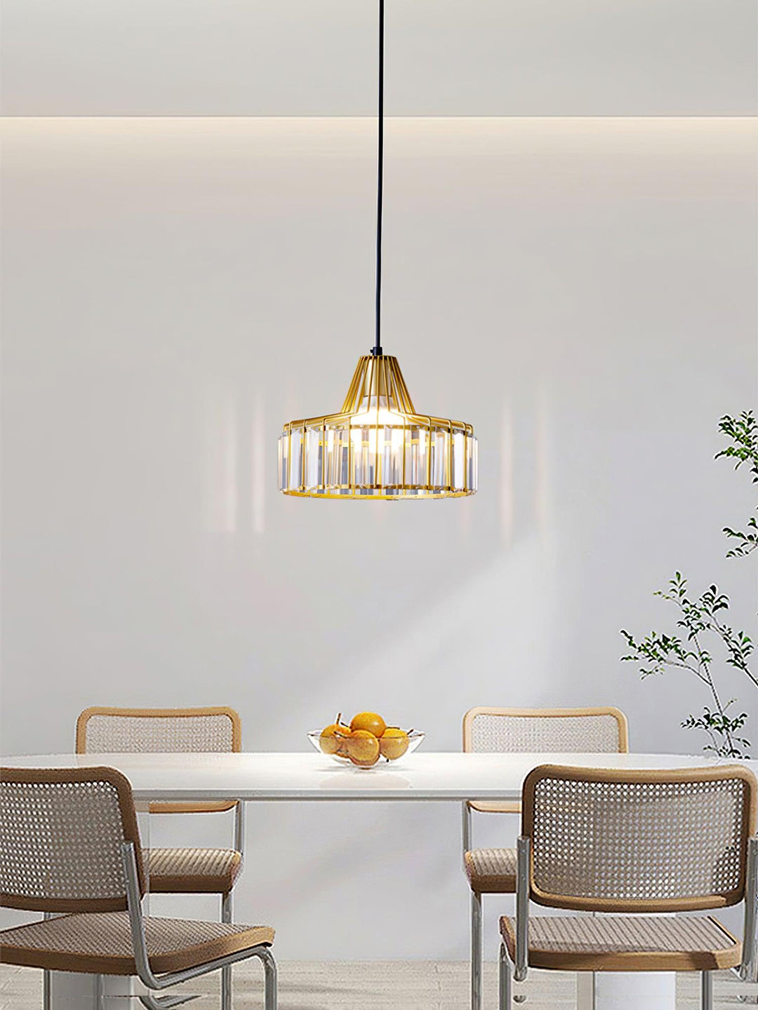 Crystal Drum Pendant Lamp - Vakkerlight