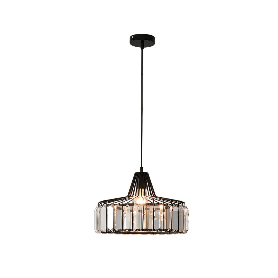 Crystal Drum Pendant Lamp - Vakkerlight