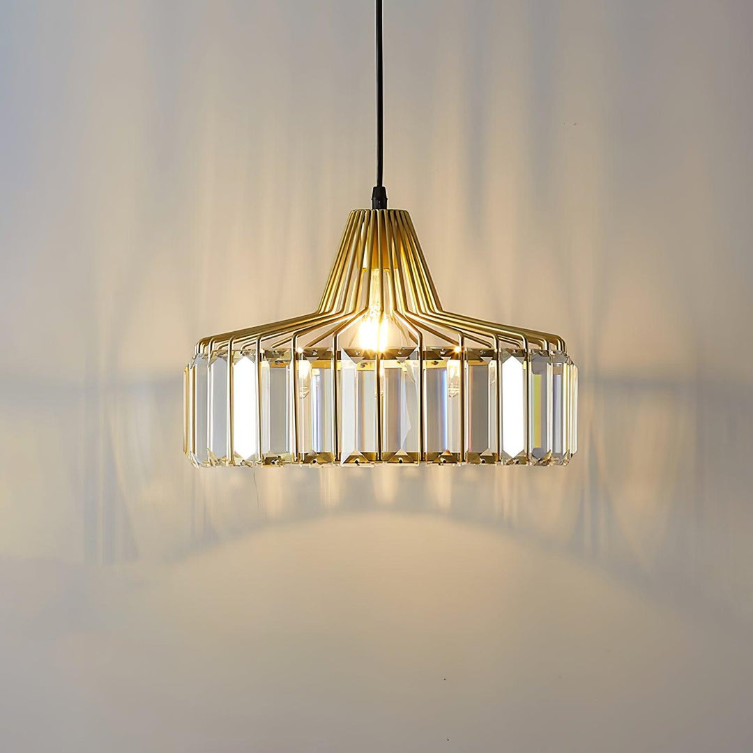 Crystal Drum Pendant Lamp - Vakkerlight