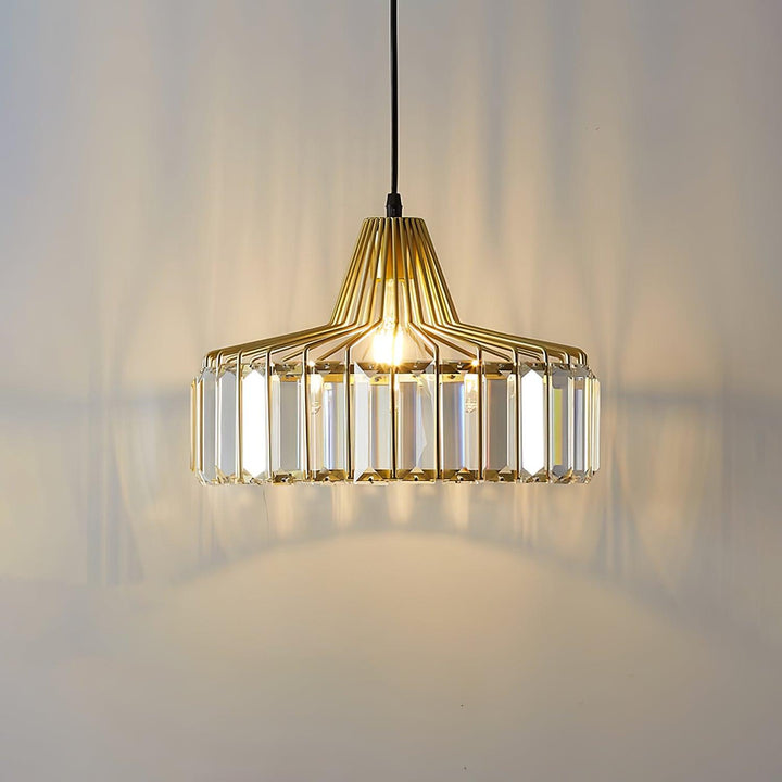 Crystal Drum Pendant Lamp - Vakkerlight