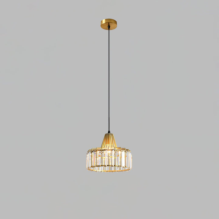 Crystal Drum Pendant Lamp - Vakkerlight