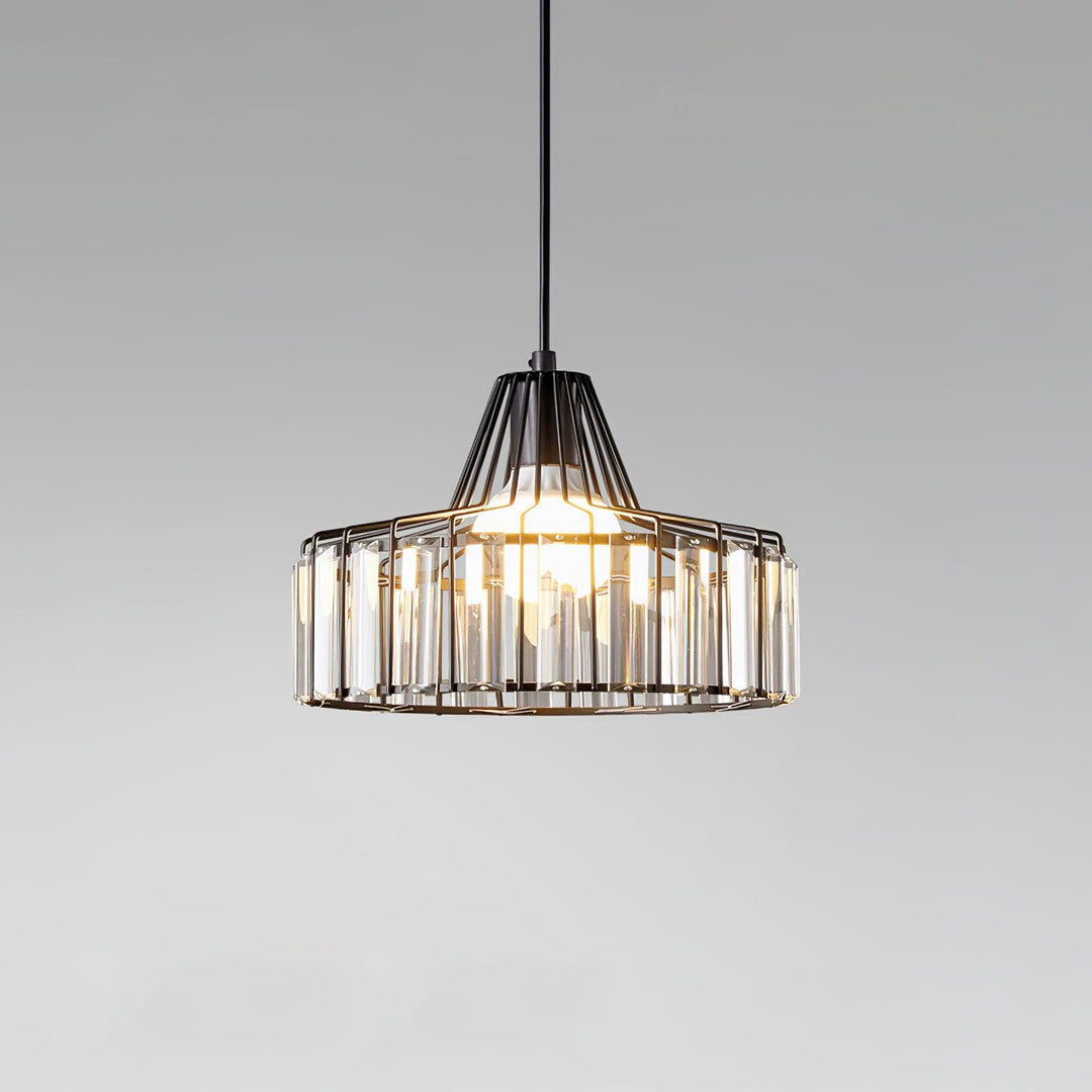 Crystal Drum Pendant Lamp - Vakkerlight