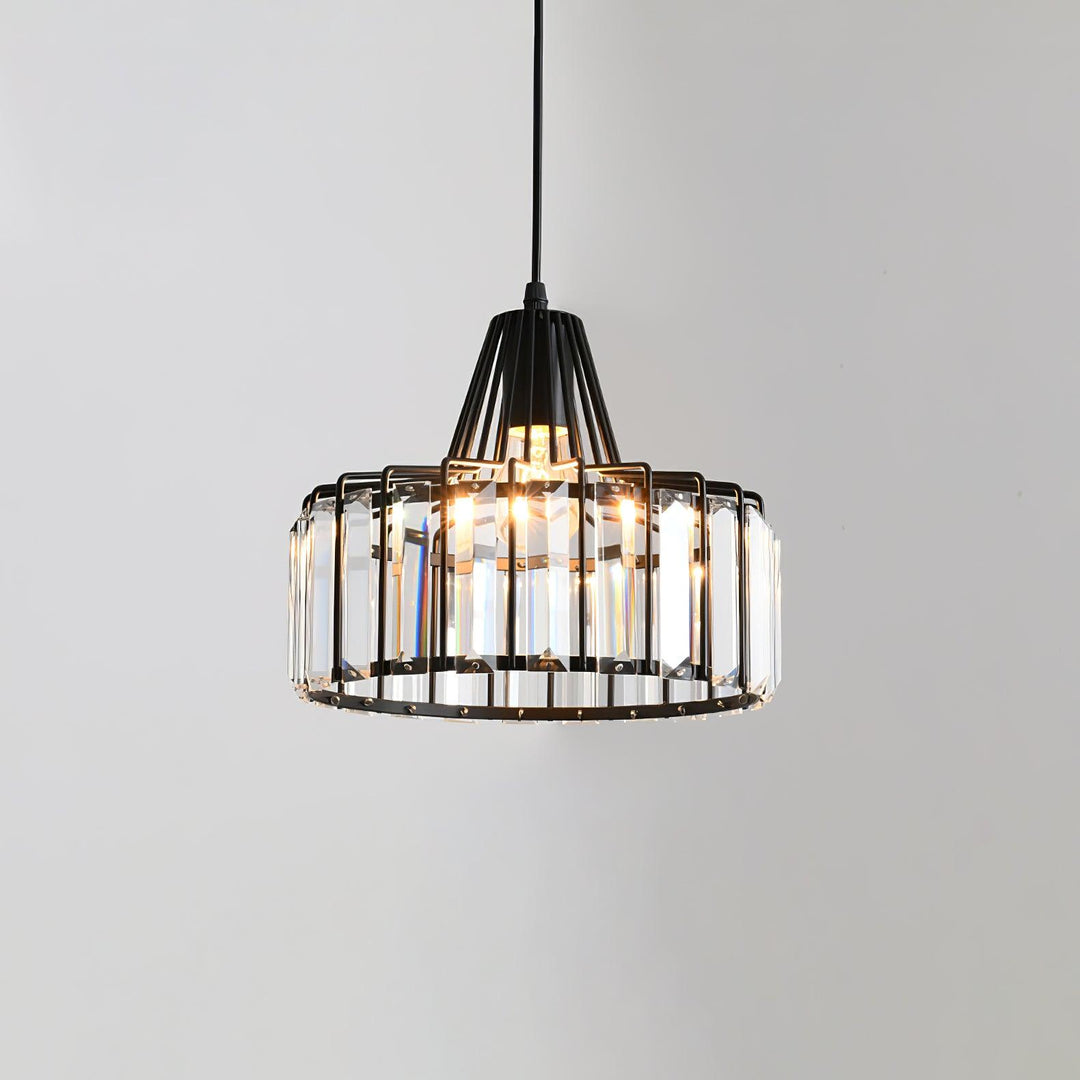 Crystal Drum Pendant Lamp - Vakkerlight