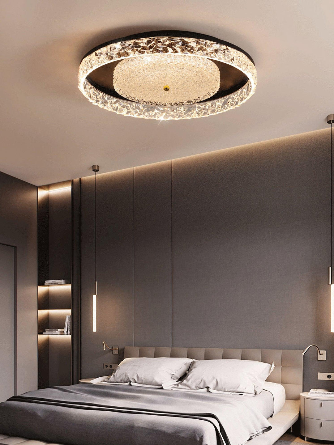 Crystal Embedded Ceiling lamp - Vakkerlight