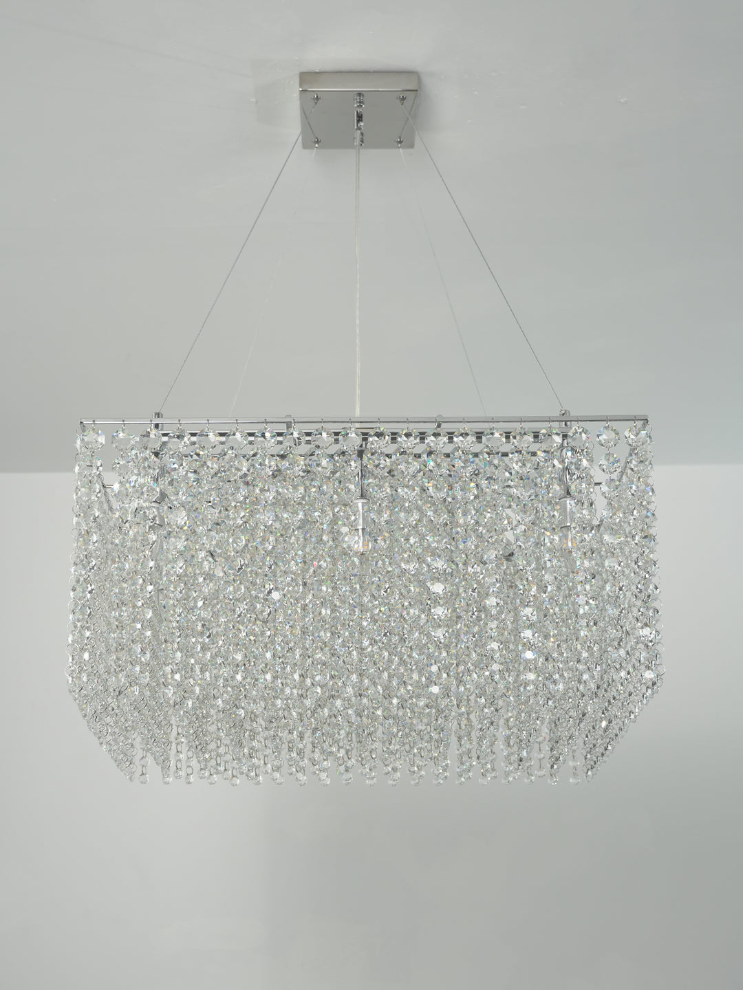 Crystal Frame Chandelier