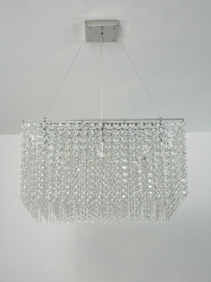 Crystal Frame Chandelier