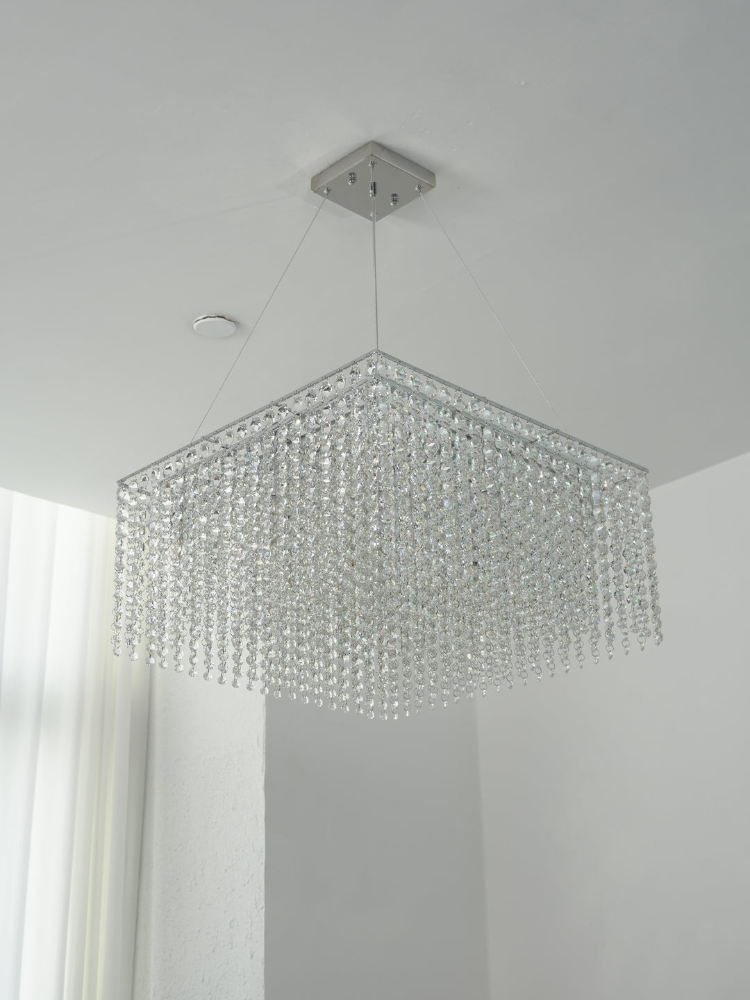 Crystal Frame Chandelier