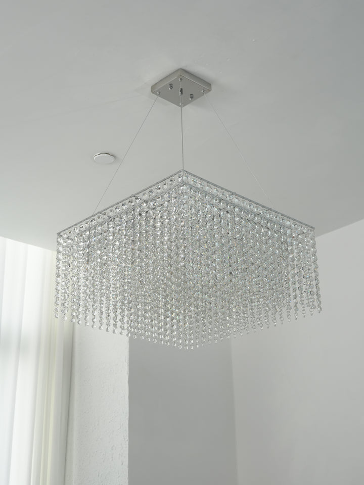 Crystal Frame Chandelier