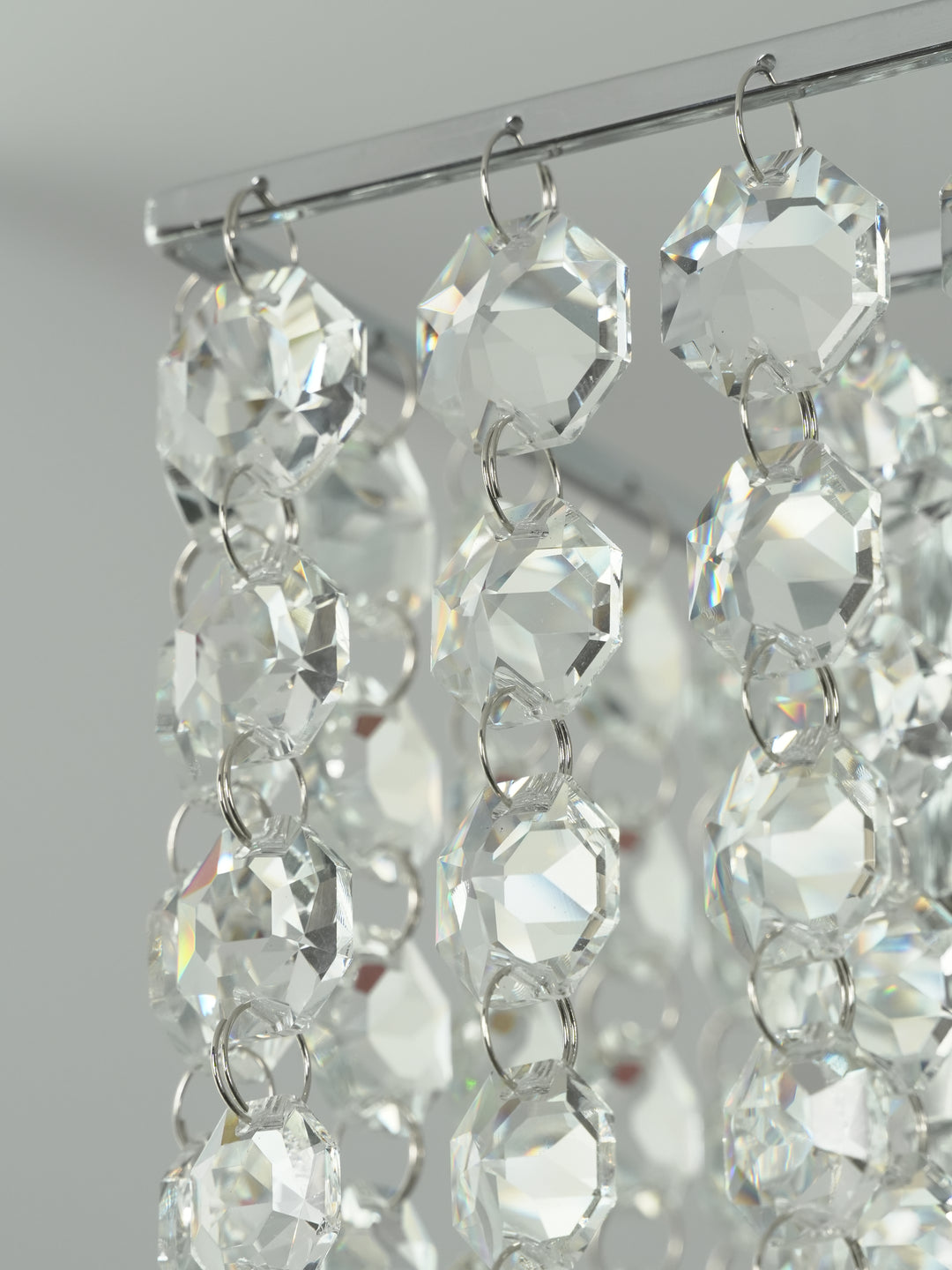 Crystal Frame Chandelier