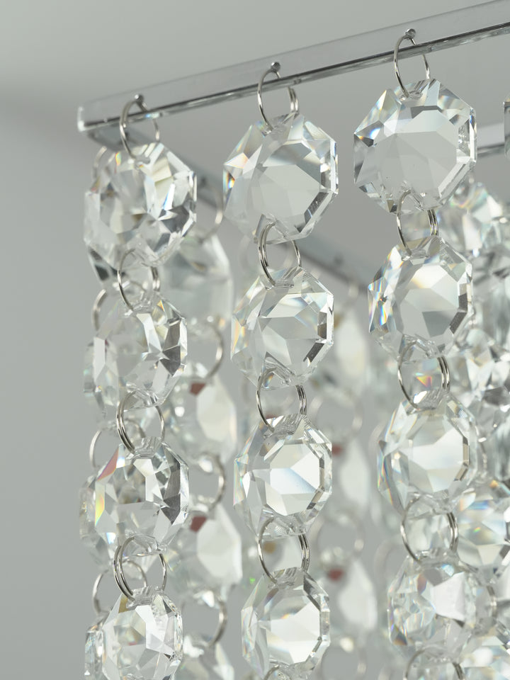 Crystal Frame Chandelier