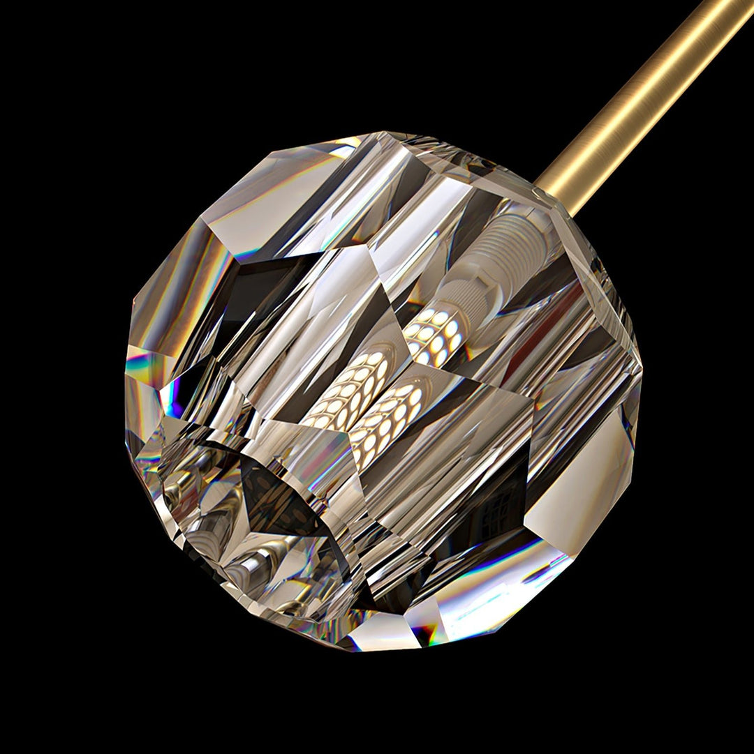 Crystal Glass Ball Chandelier - Vakkerlight