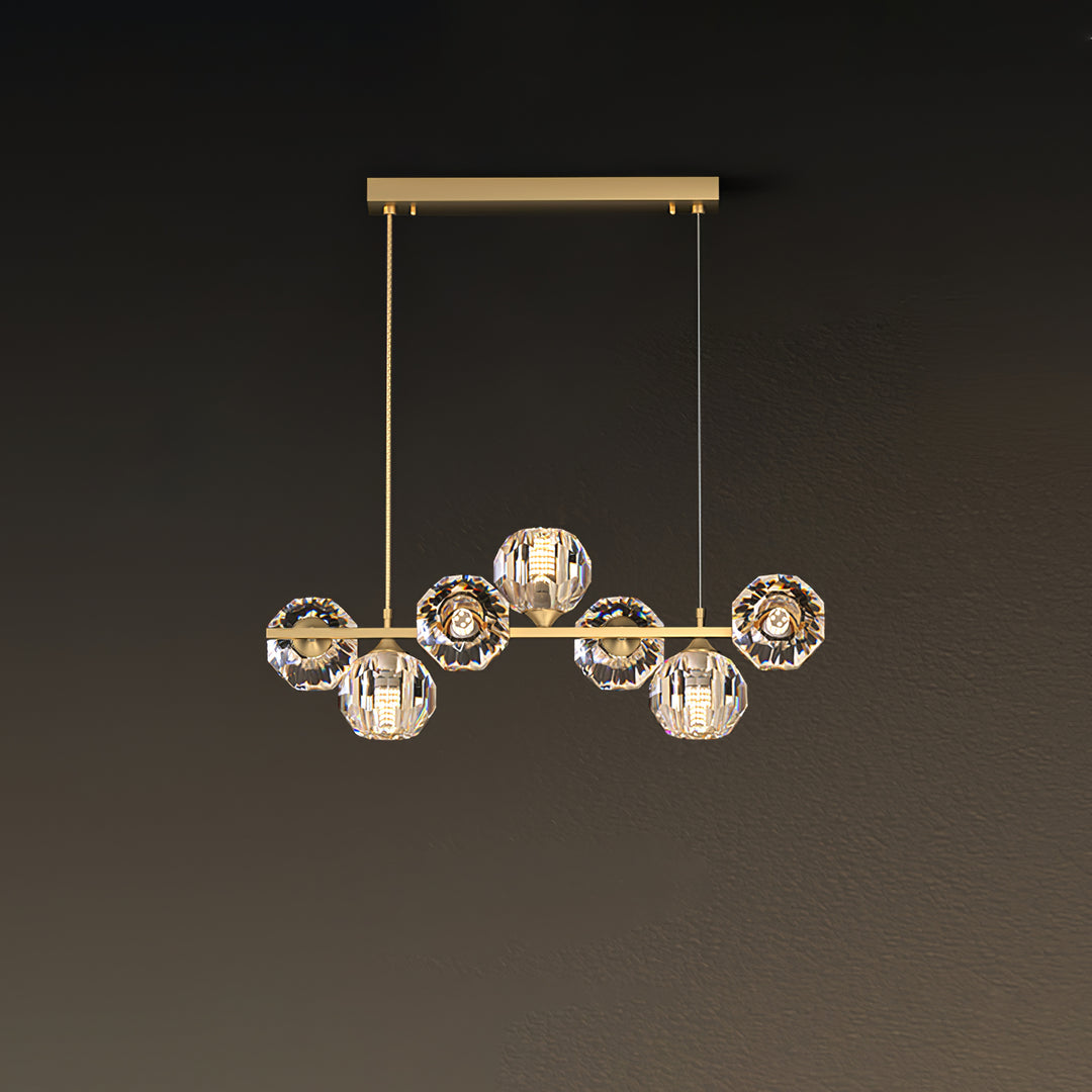 Crystal Glass Ball Chandelier - Vakkerlight