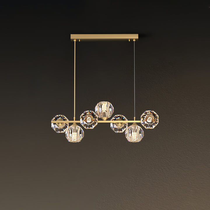 Crystal Glass Ball Chandelier - Vakkerlight