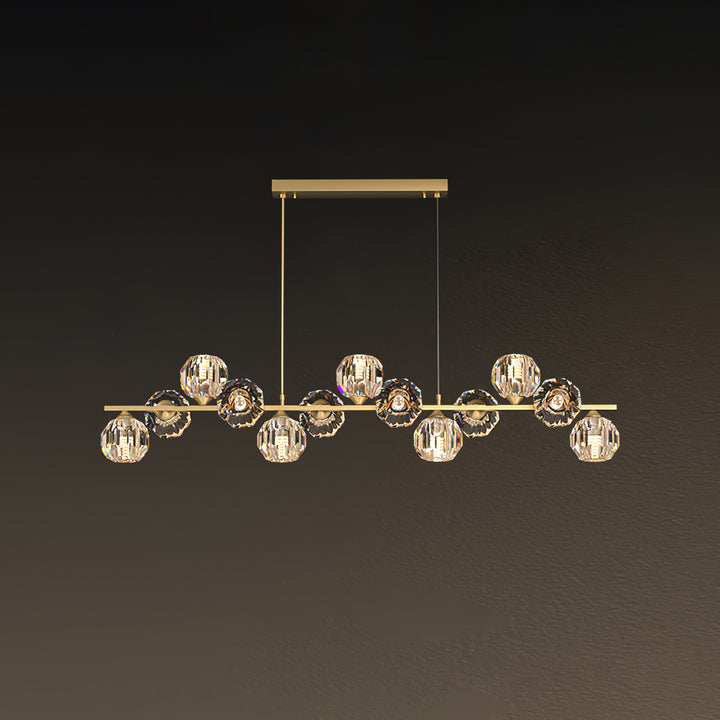 Crystal Glass Ball Chandelier - Vakkerlight