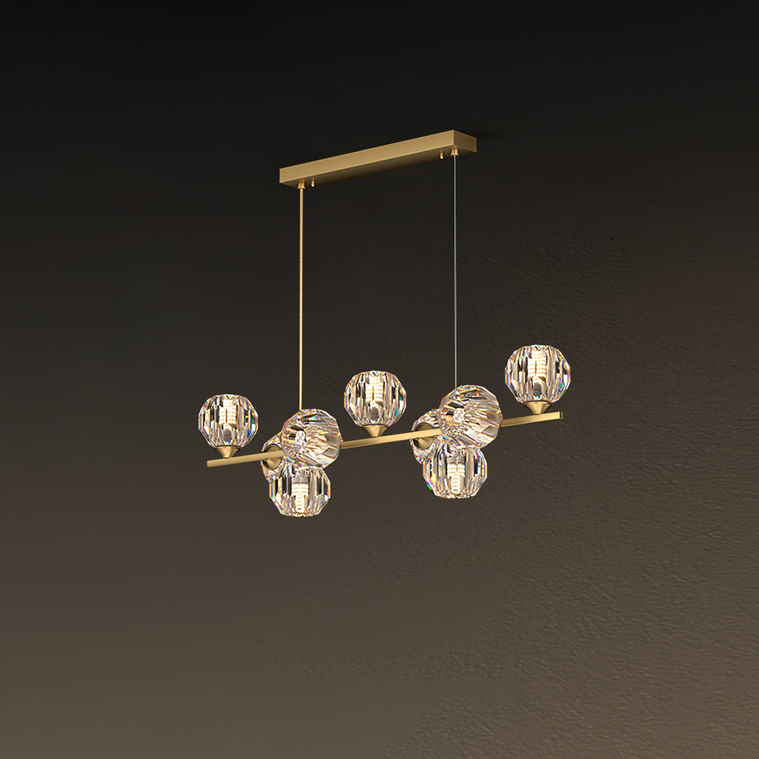 Crystal Glass Ball Chandelier - Vakkerlight