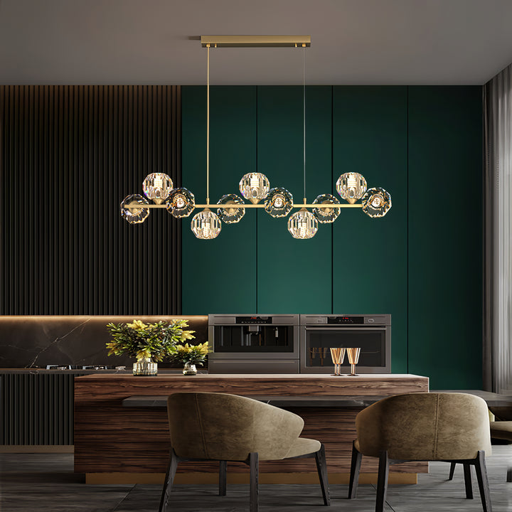 Crystal Glass Ball Chandelier - Vakkerlight