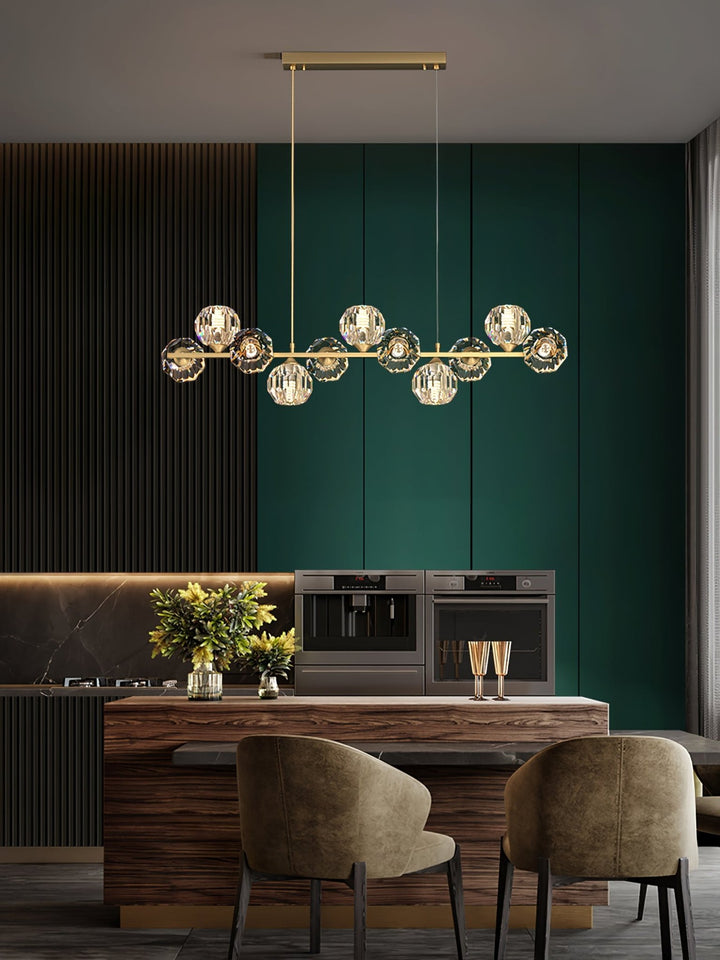 Crystal Glass Ball Chandelier - Vakkerlight