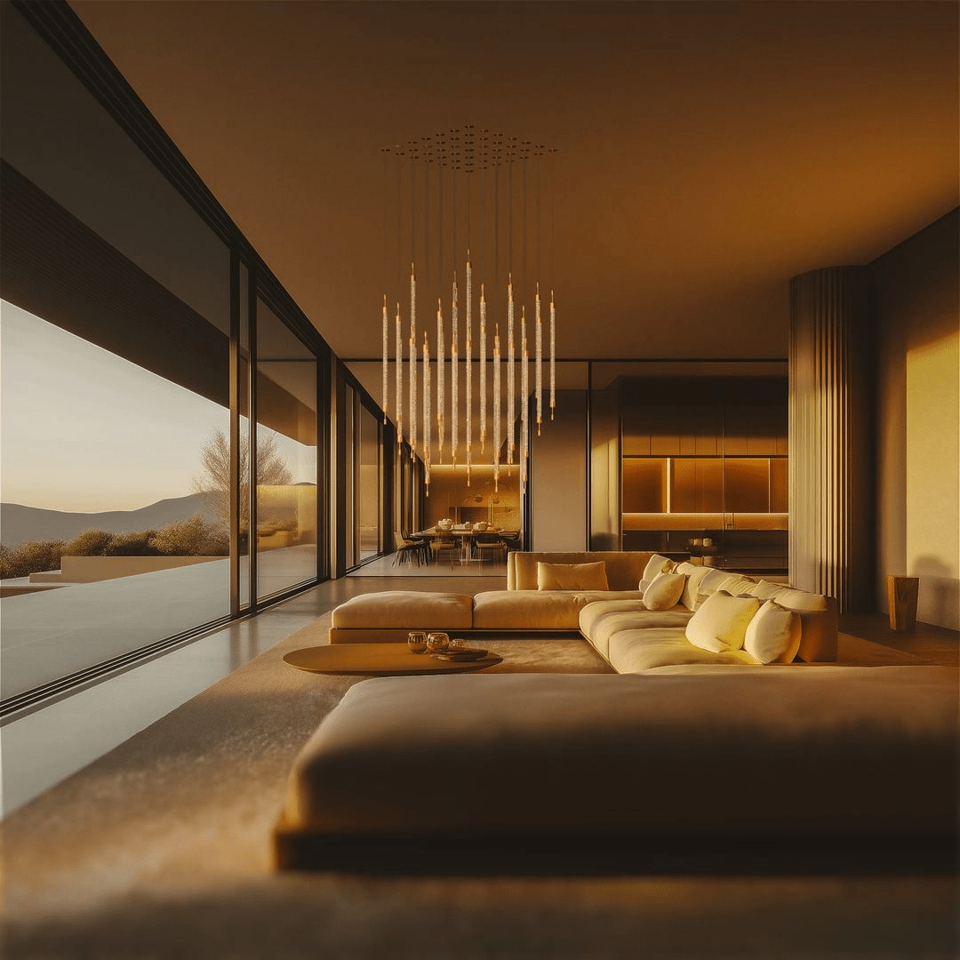 Crystal Grid Customize Chandelier - Vakkerlight