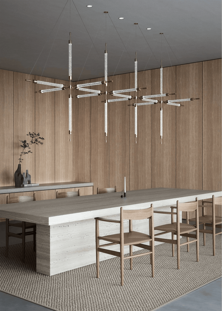 Crystal Grid Customize Chandelier - Vakkerlight