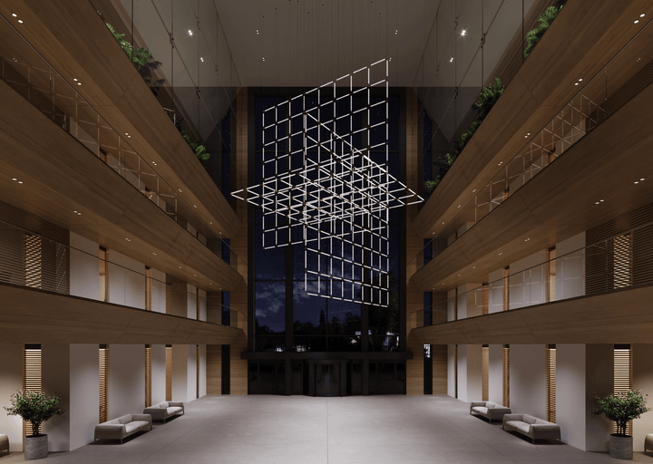 Crystal Grid Customize Chandelier - Vakkerlight