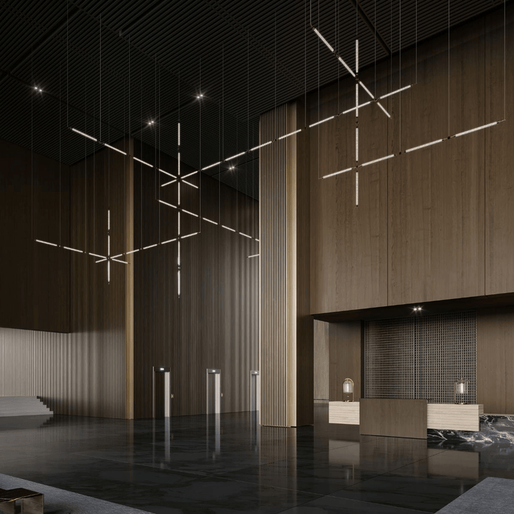 Crystal Grid Customize Chandelier - Vakkerlight