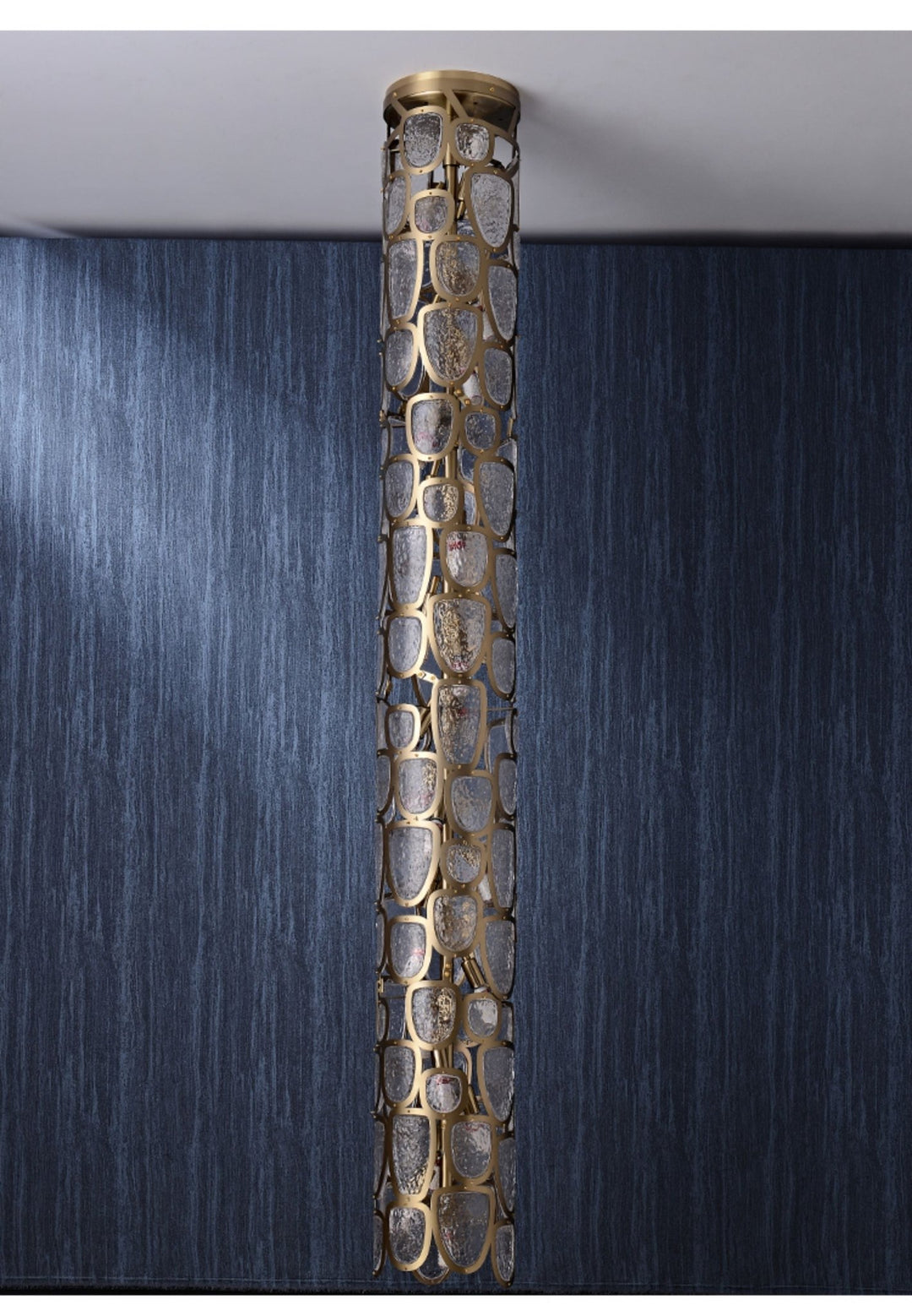 Crystal Mosaic Column Pendant Lamp - Vakkerlight