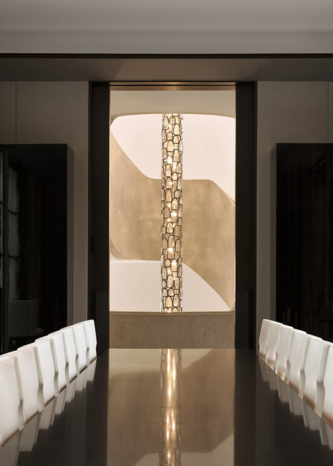Crystal Mosaic Column Pendant Lamp - Vakkerlight