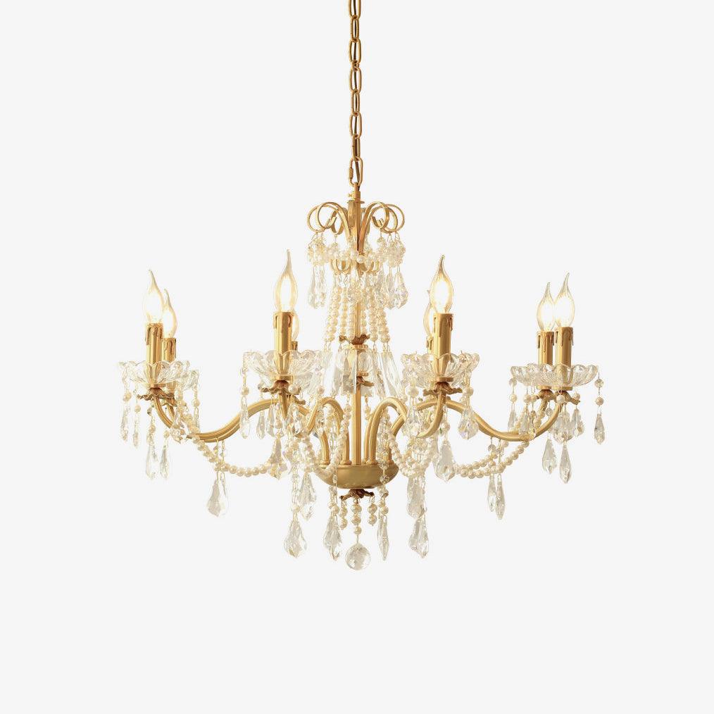 Crystal Pearl Chandelier - Vakkerlight