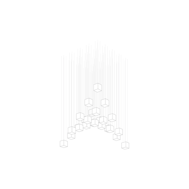 Crystal Pixels Customize Chandelier - Vakkerlight