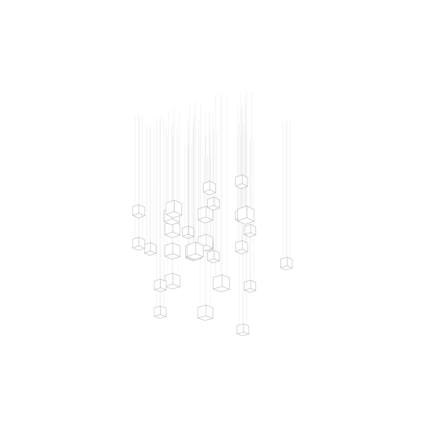 Crystal Pixels Customize Chandelier - Vakkerlight