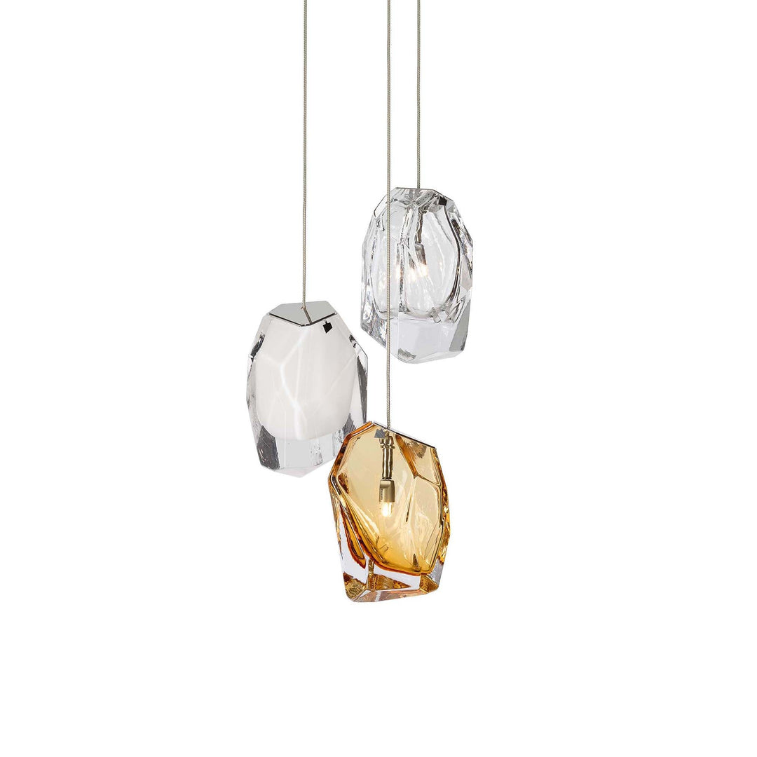 Crystal Rock Cluster Pendant Light - Vakkerlight