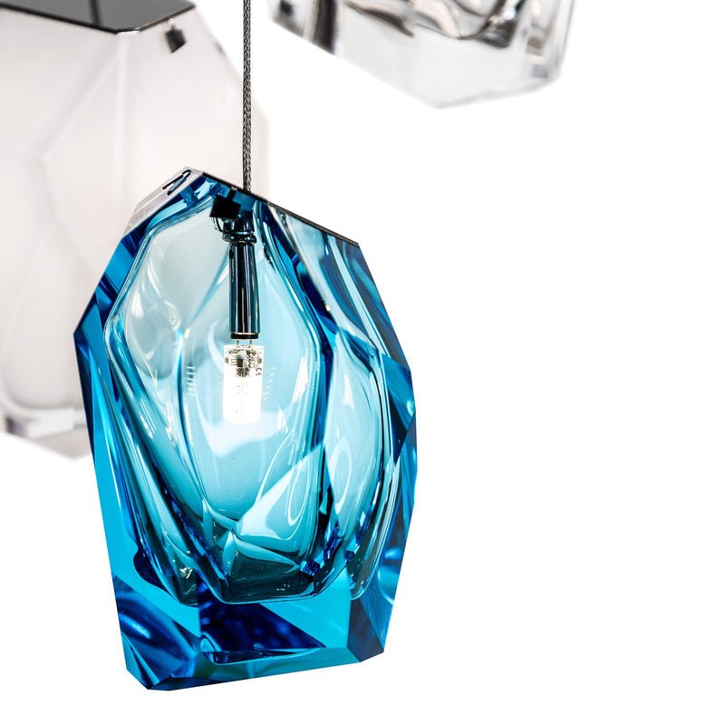 Crystal Rock Cluster Pendant Light - Vakkerlight