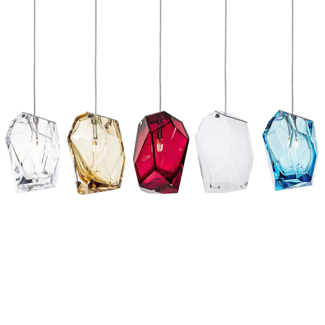 Crystal Rock Cluster Pendant Light - Vakkerlight