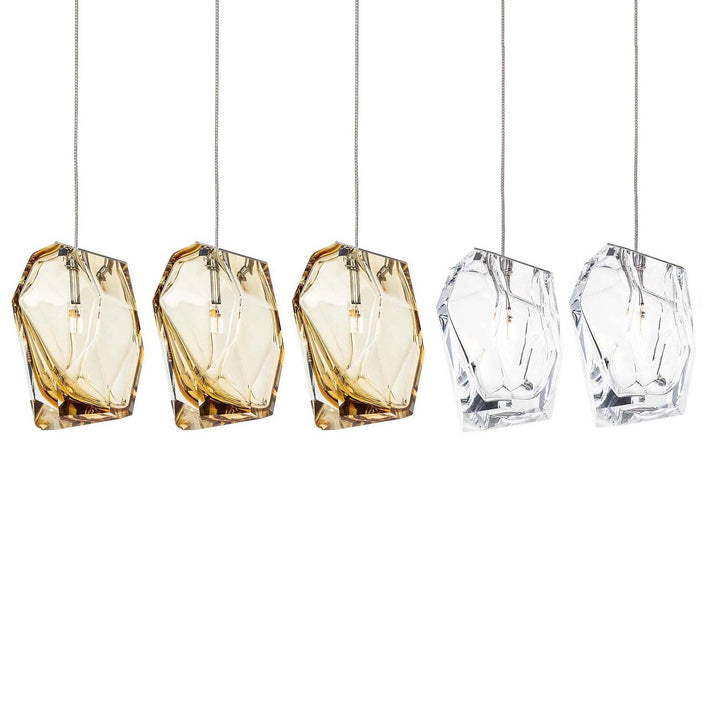 Crystal Rock Cluster Pendant Light - Vakkerlight