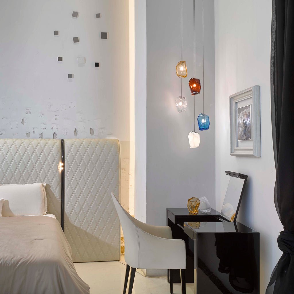 Crystal Rock Cluster Pendant Light - Vakkerlight