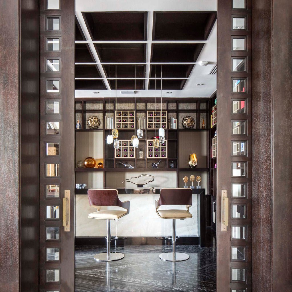 Crystal Rock Cluster Pendant Light - Vakkerlight