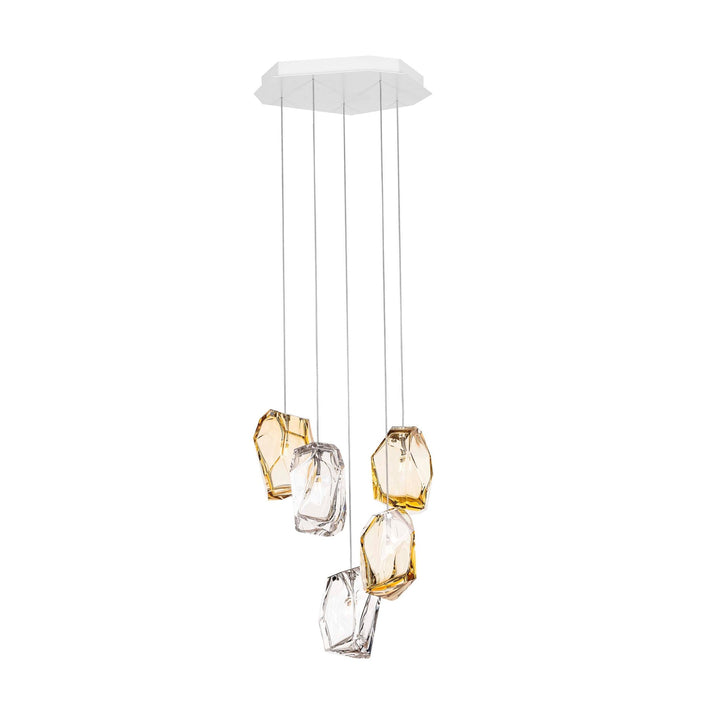 Crystal Rock Cluster Pendant Light - Vakkerlight