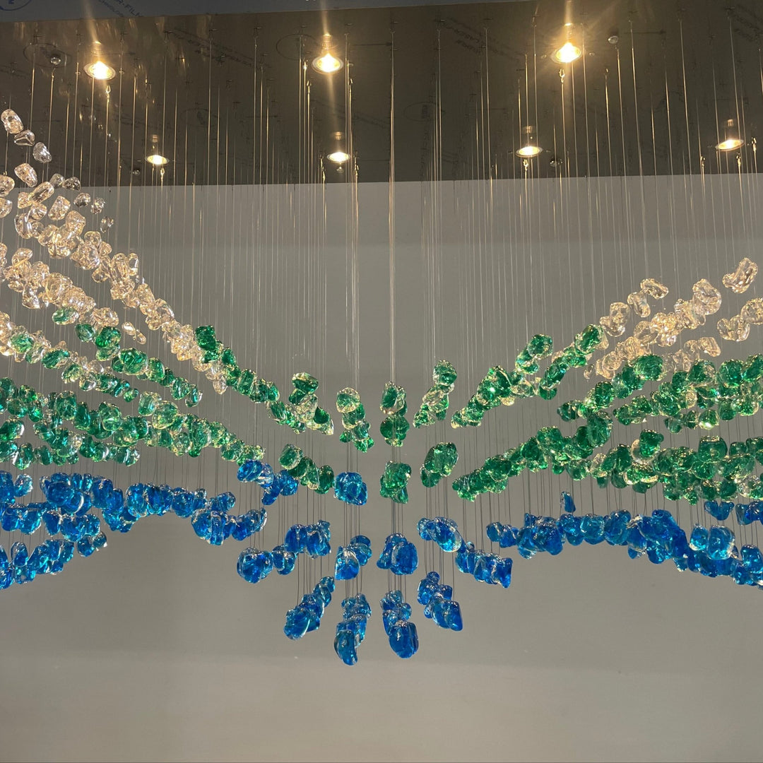 Crystal Stone Chandelier - Vakkerlight