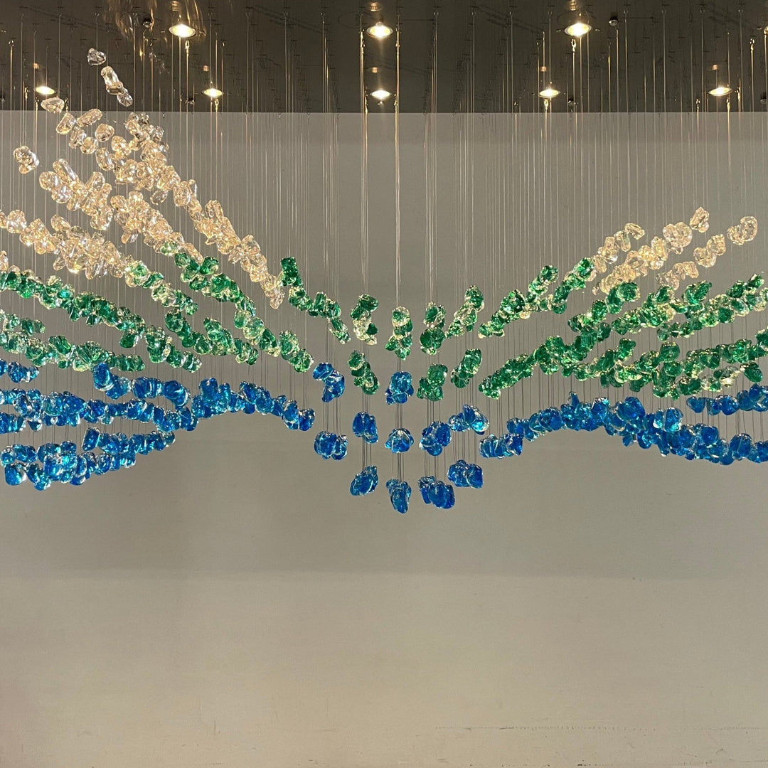 Crystal Stone Chandelier - Vakkerlight