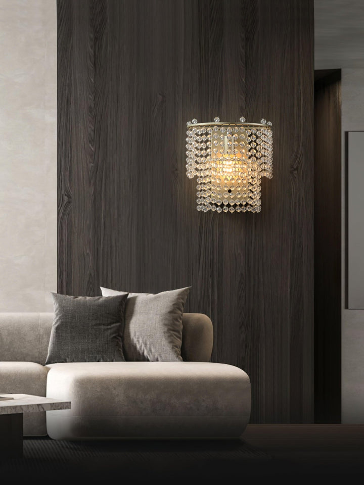 Crystal Waterfall Wall Light - Vakkerlight