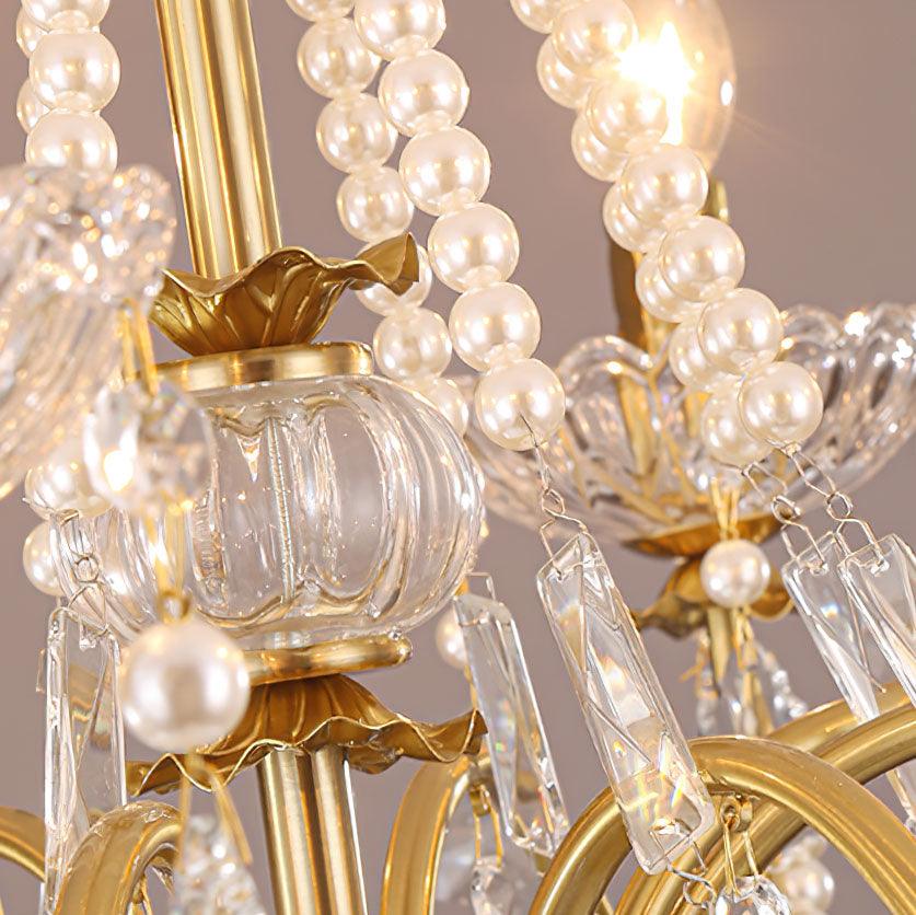 Crystal Pearl Chandelier - Vakkerlight